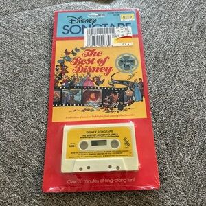 Factory Sealed! The Best Of Disney Volume 2 Songtape Cassette 1984 NEW- Vintage